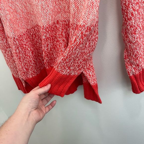 Aerie pink ombre crewneck sweater GUC size small - Picture 7 of 7